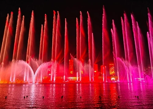 Environmental Concept Of Musical Fountains