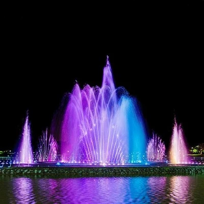 Choreographed Fire Water Show