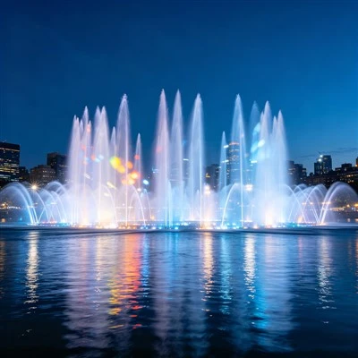 Floating Musical Fountain