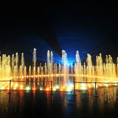 Gas Explosion Fire Fountain